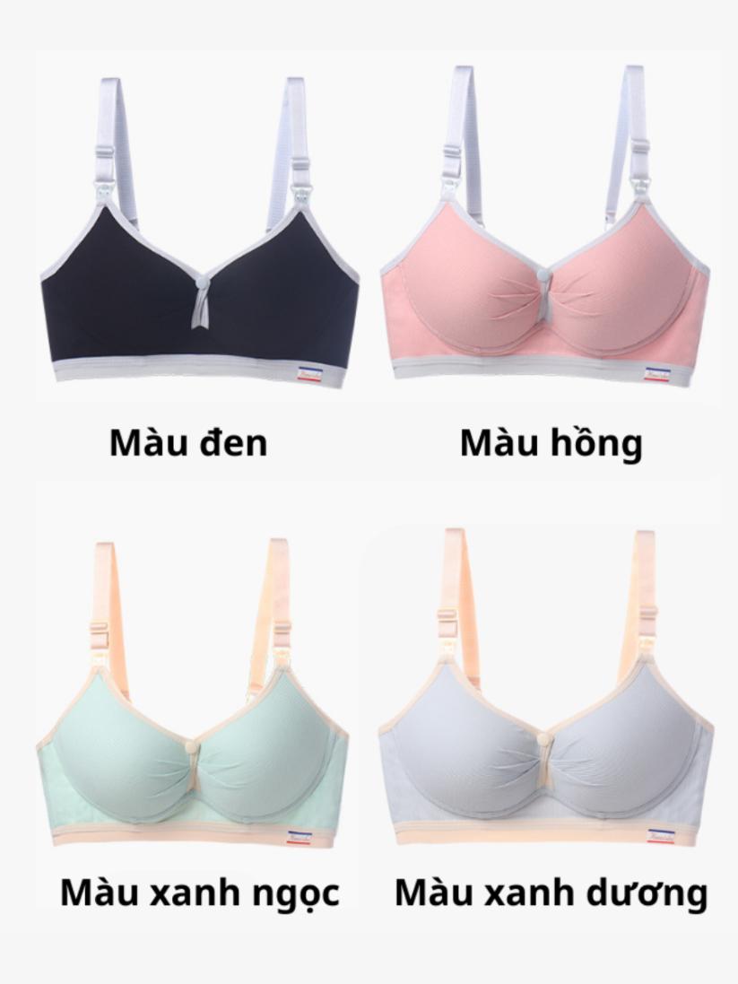 Áo bra cho con bú Cotton nâng ngực